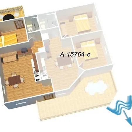 Apartamento Rogoznica 15764d *